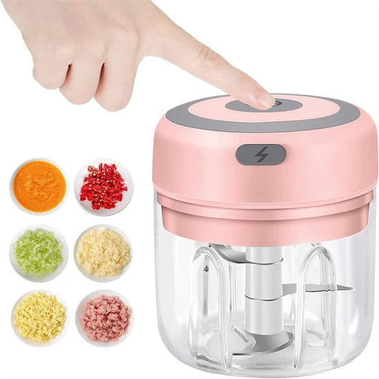 Electric mini food chopper