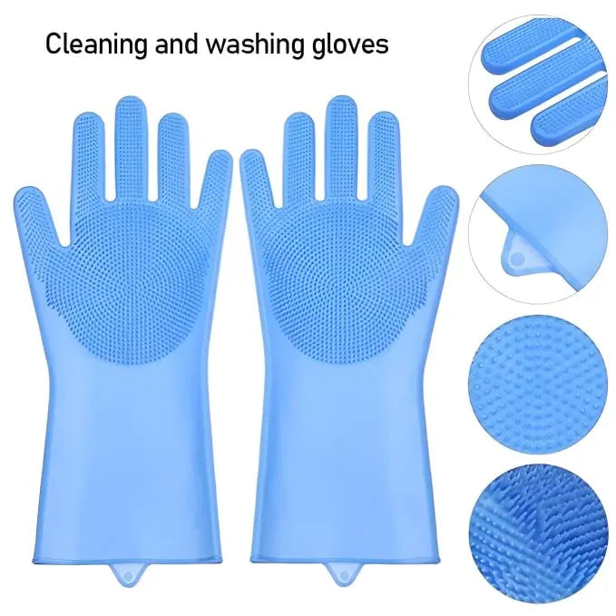 Silicon Washing Gloves High Quality