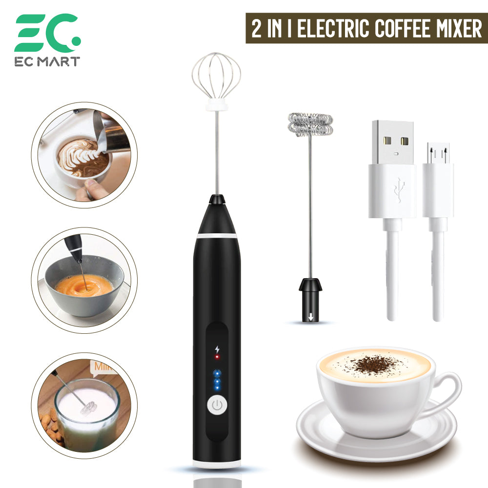 2 In 1 Electric Coffee Beater