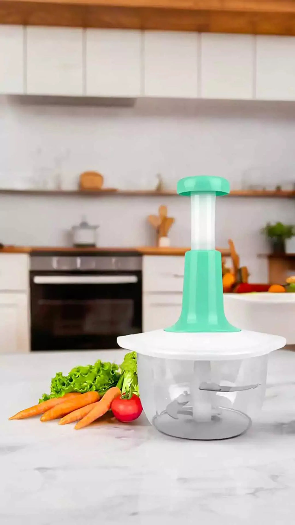 Large 2L Bowl Effortless Vegetable Chopper