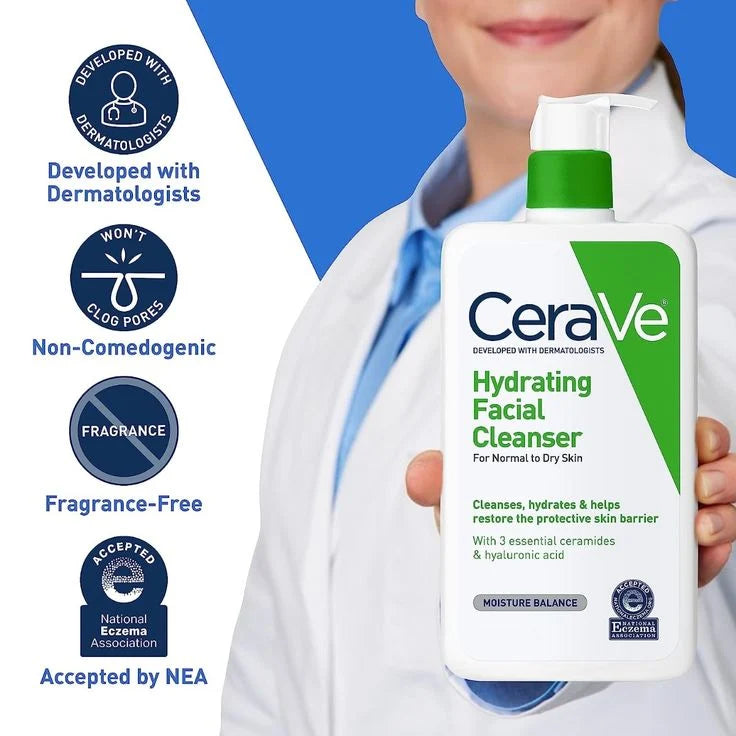 Cerave Hydrating Cleanser face wash
