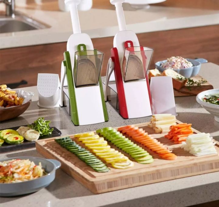 Safe Adjustable Vegetable Cutter