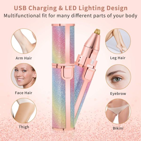 2 In 1 Eyebrow Trimmer