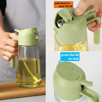 2-in-1 Oil Spray Bottle