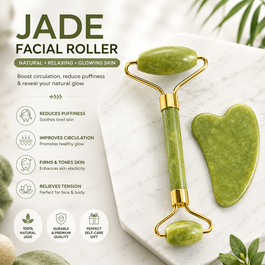 Flawless Jade Roller