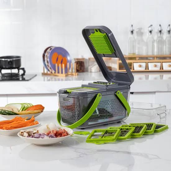 Vegetable Chopper 16 Pcs Set Manual