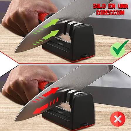3 Stage Kitchen Knife Sharpener –