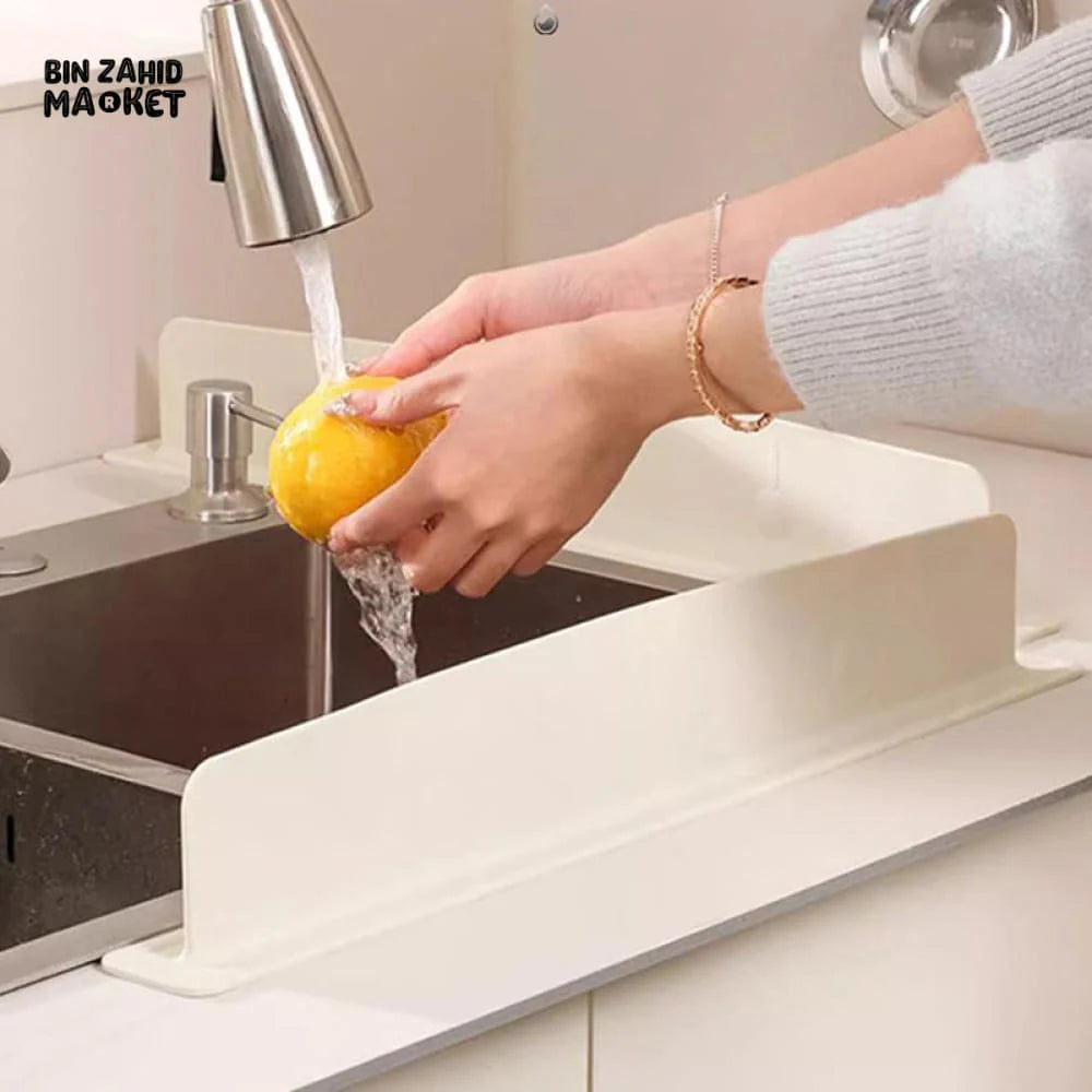 Kitchen Sink Splash Guard Water Barrier